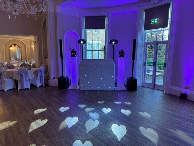 Premium all day wedding DJ setup package