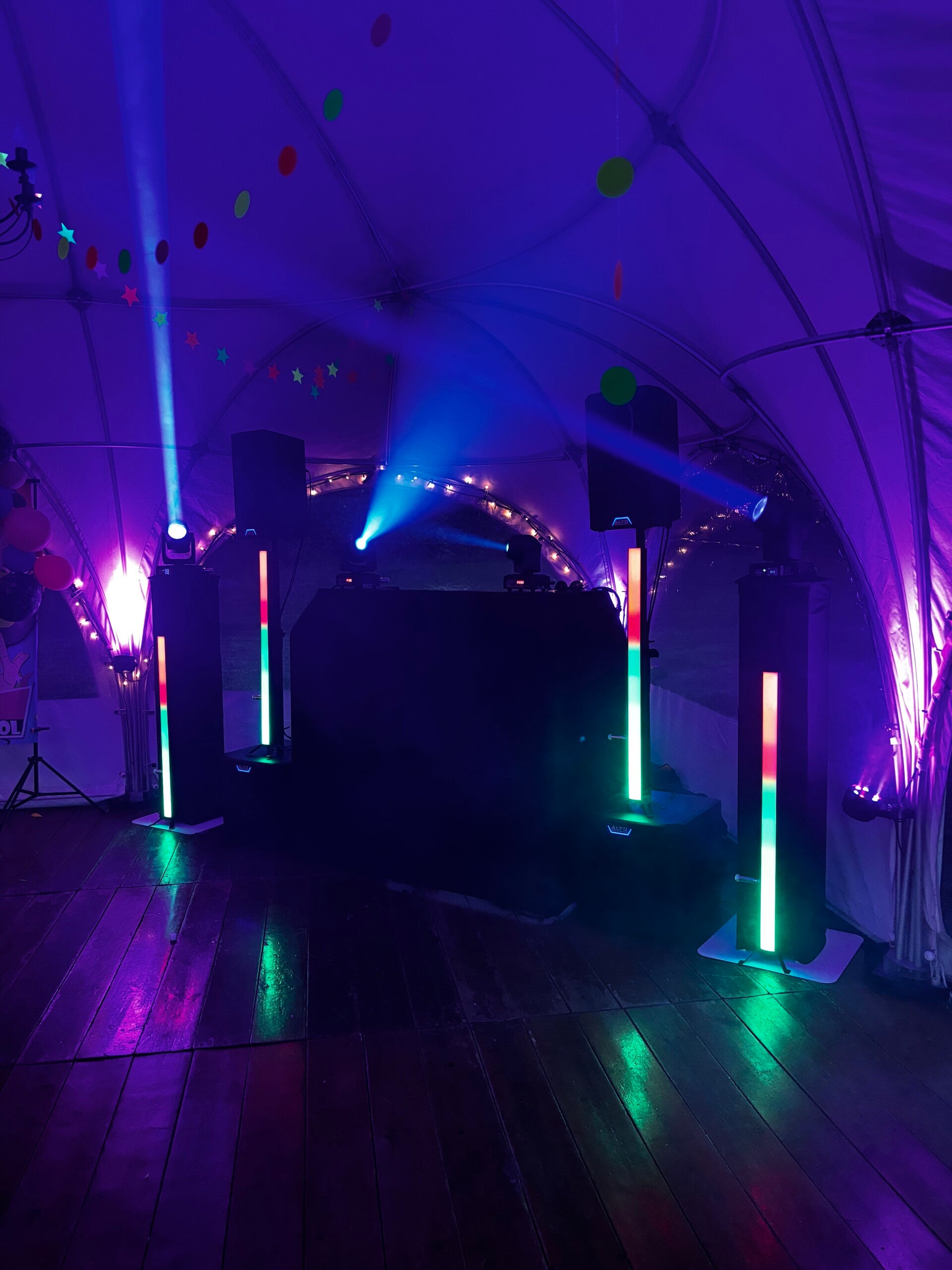 Professional DJ at company celebration in Chelmsford