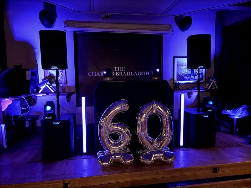 mobile disco dj hire northampton charles bradlaugh