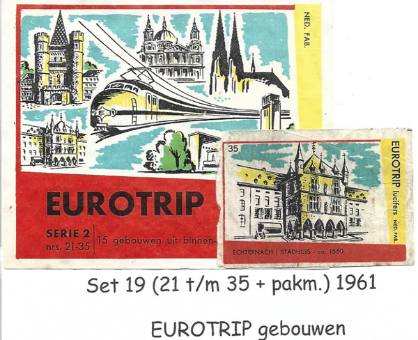 Set 19 EUROTRIP gebouwen