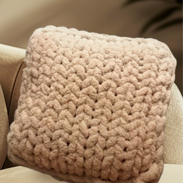 Chunky Handknit Pillow Class!