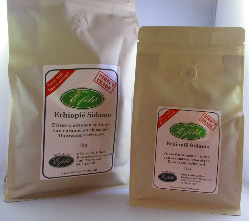 Ethiopië Sidamo Direct Trade Duurzaam verbouwd