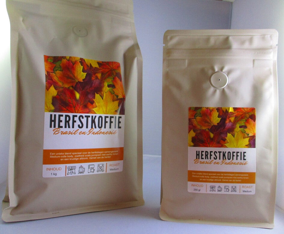 Herfstkoffie nieuwe blend!