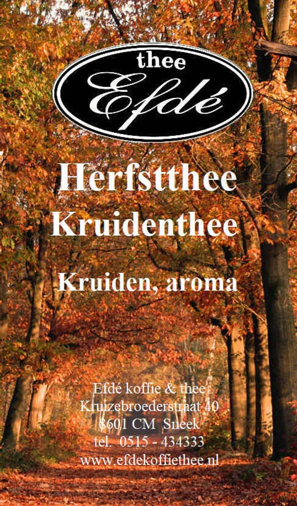 Herfstthee Herfstkruiden