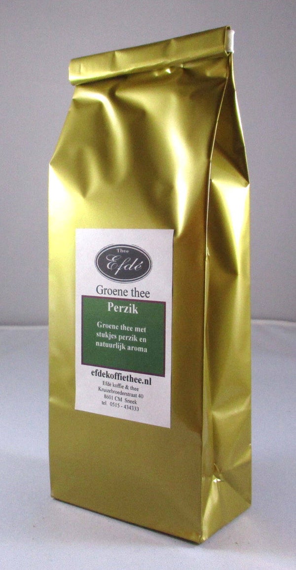 Groene thee perzik