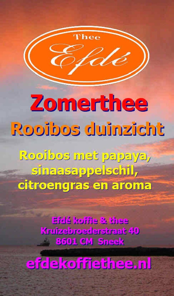 Zomerthee Rooibos Duinzicht