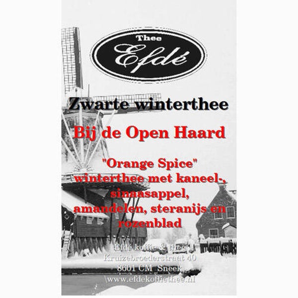 Winterthee Bij de Open Haard