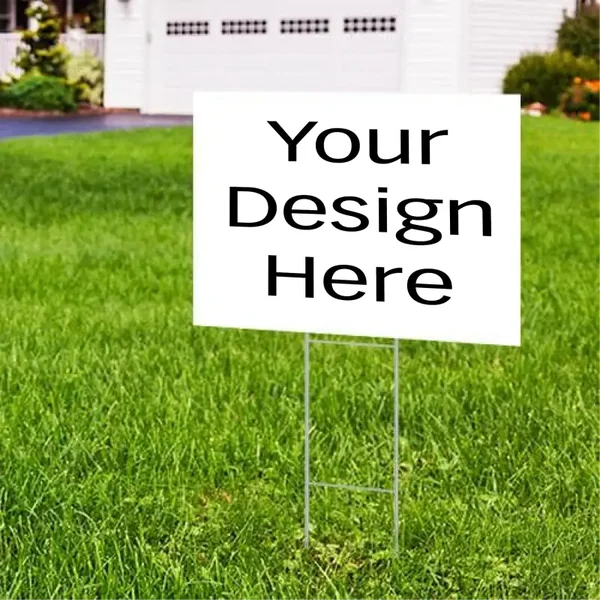Corrugated Yard Sign 16inX12in