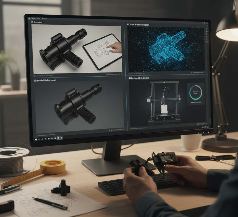 AI-output naar een technisch bruikbaar 3D-model