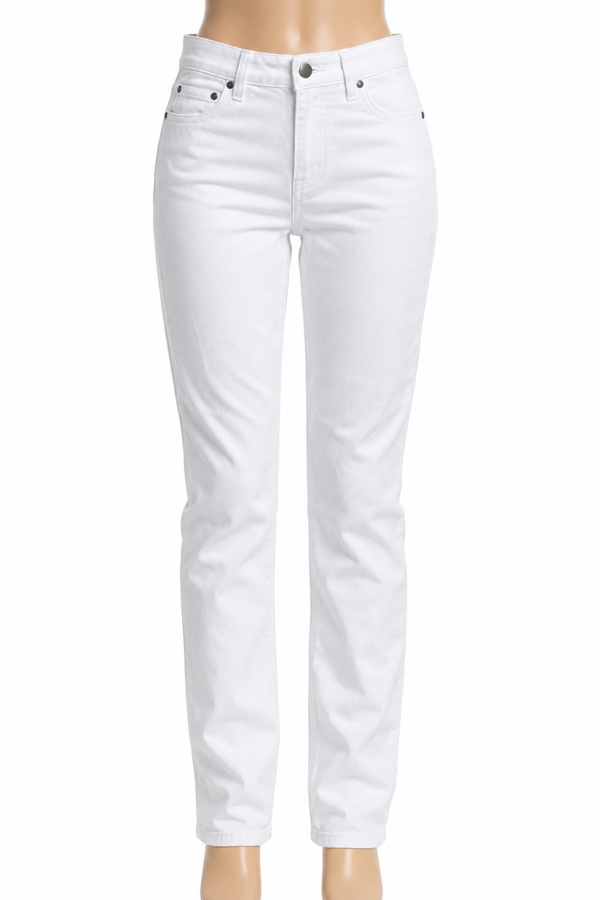 Pantalon femme BLANC