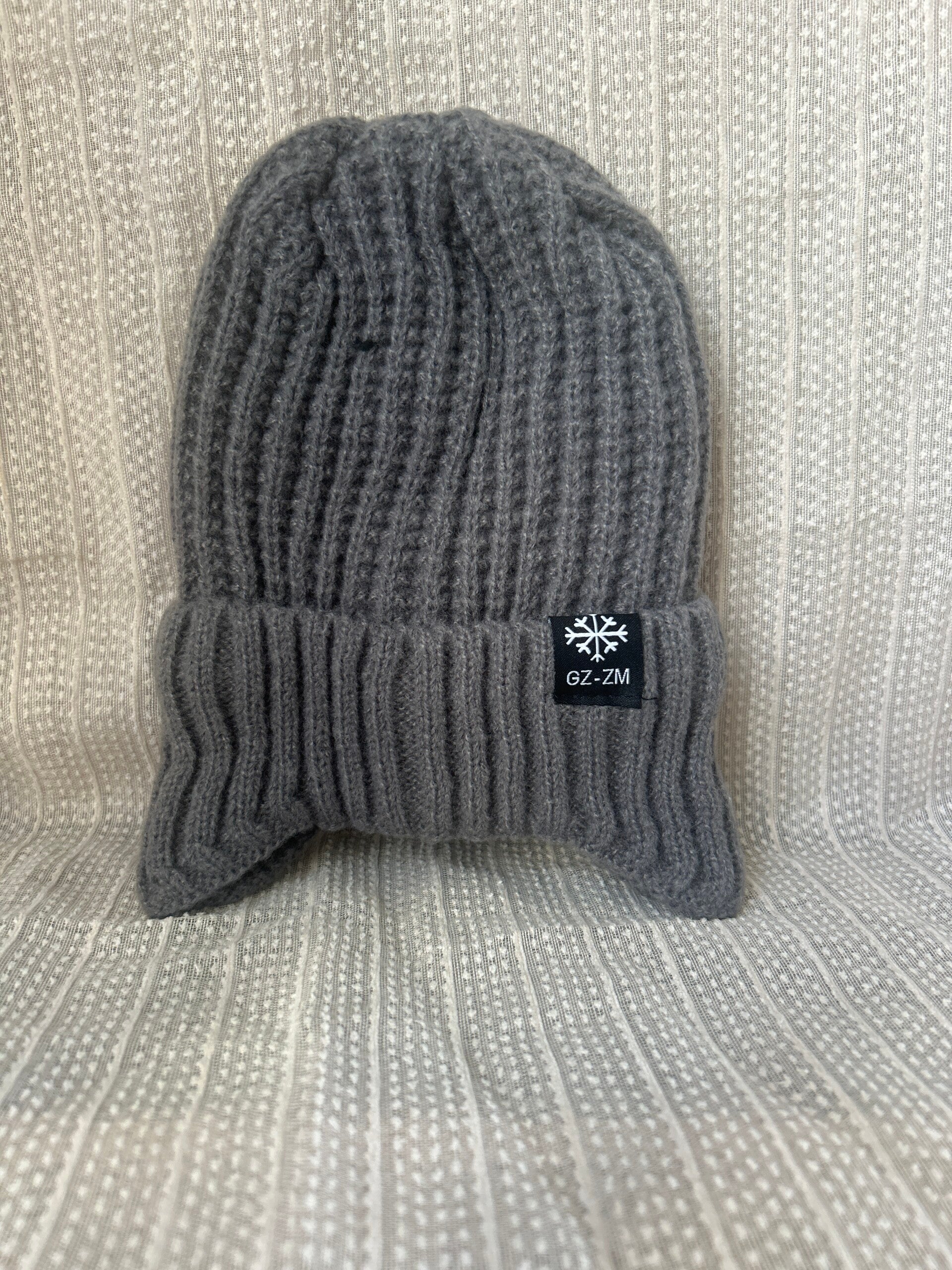 Bonnet couvre-oreilles gris