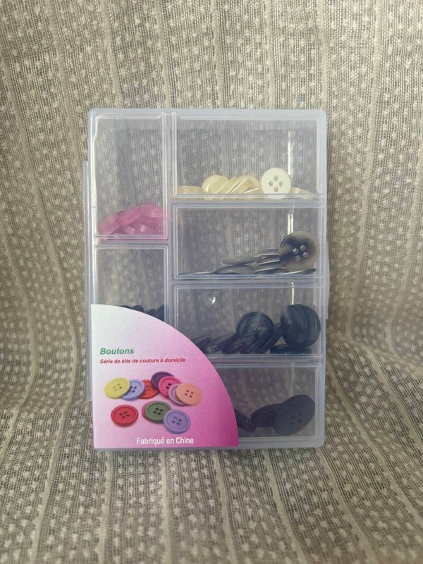 Boîte de boutons