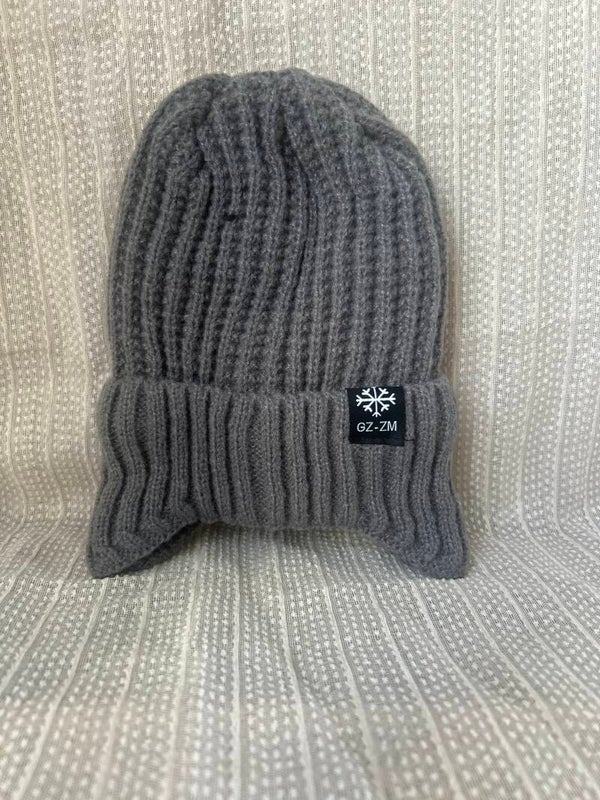 Bonnet couvre-oreilles gris