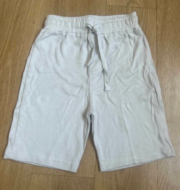 Short en coton GRIS