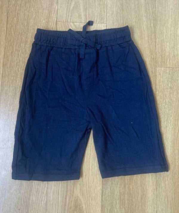 Short en coton BLEU MARINE