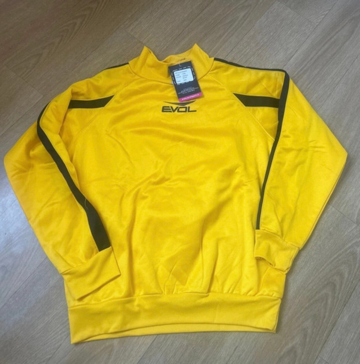 Pull EVOL jaune - Taille 2XS