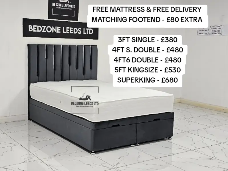 Ottoman Bed, Storage Bed 