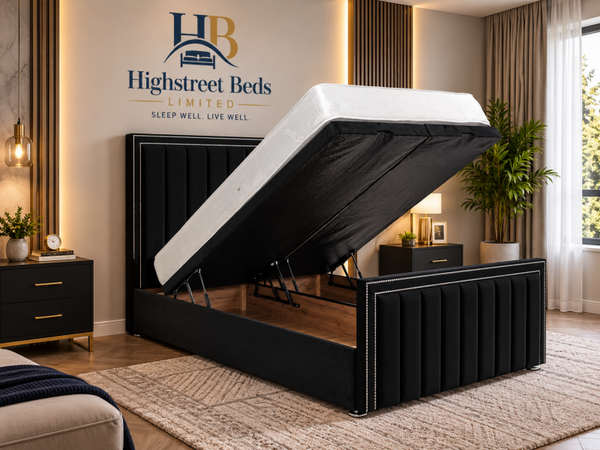 Elsa Lift-Up Divan Bed and Mattress