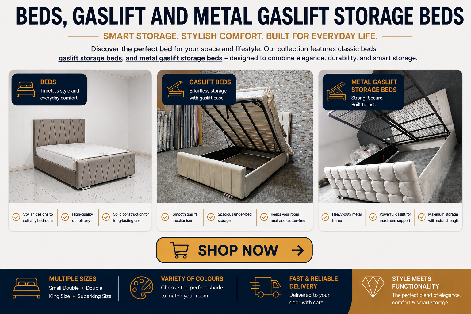 This image is linked to bed, gaslift and metal gaslift storage beds