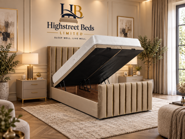 Phoenix Lift-Up Divan Bed and Mattress