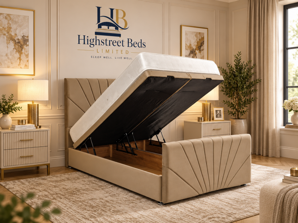 Moonlight Lift-Up Divan Bed and Mattress