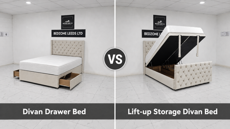 Ottoman Storage & Drawer Storage | Highstreet Bed Leeds