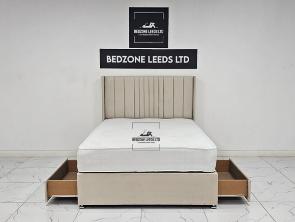 Prime Divan Drawer Bed and Mattress