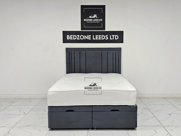 New Line Hilton Lift-Up Divan Bed and Mattress