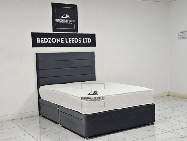 Elizabeth Divan Drawer Bed and Mattress