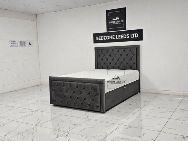 SD Hilton Lift-Up Divan Bed and Mattress