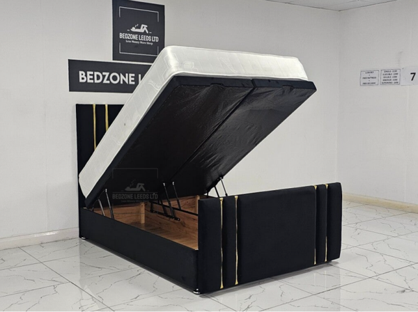 Bella Lift-Up Divan Bed and Mattress