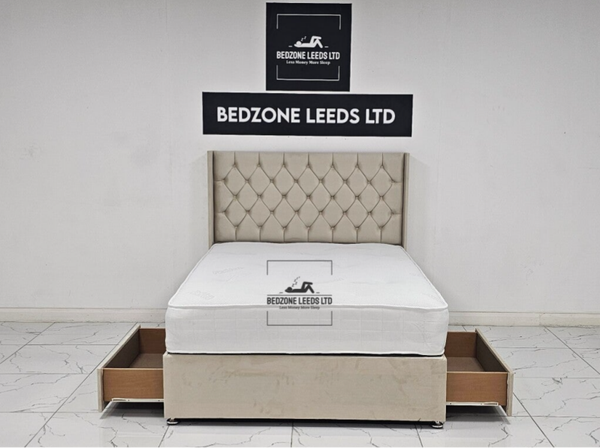 Divine Divan Drawer Bed and Mattress