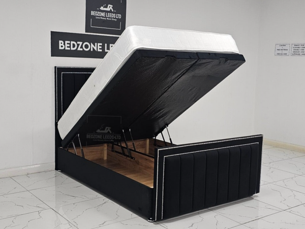 Elsa Lift-Up Divan Bed and Mattress