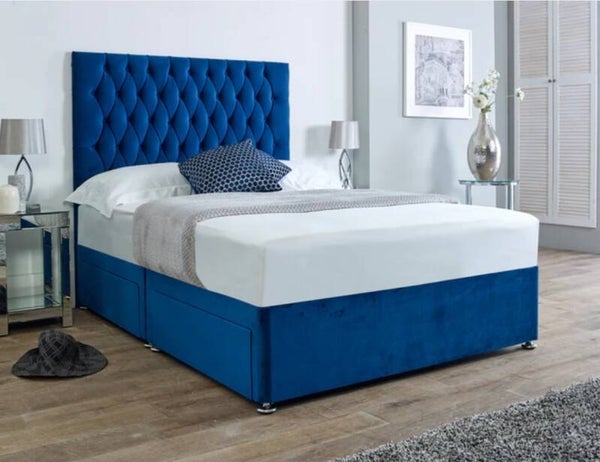 SD Divan Drawer Bed and Mattress