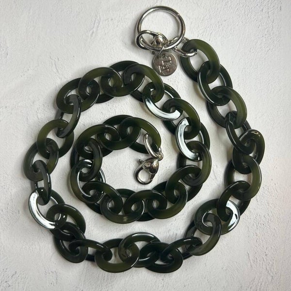 Frank & Lucie Acetate Koordje - Deep Green