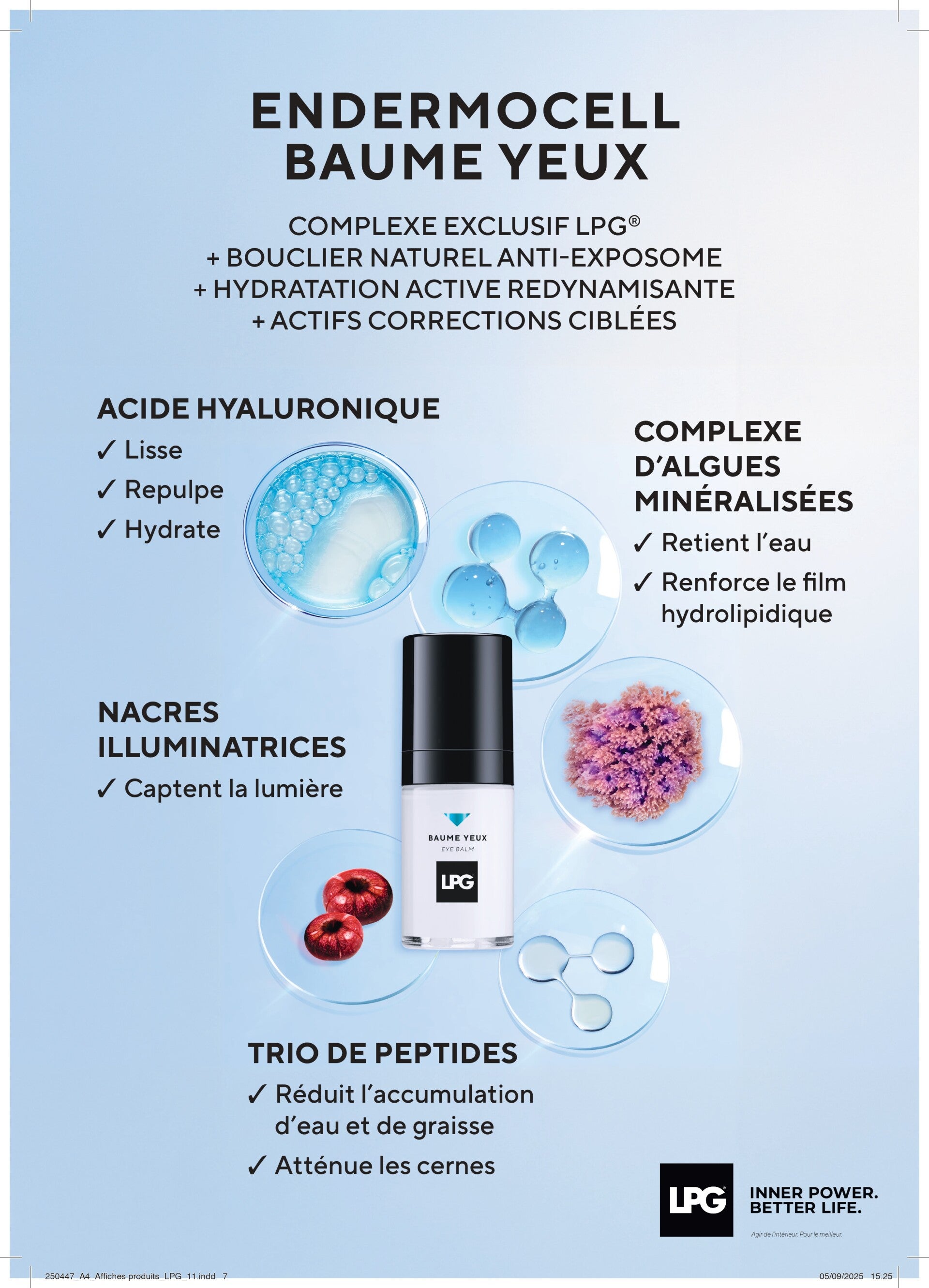 Baume yeux hydratant - 15 ml.