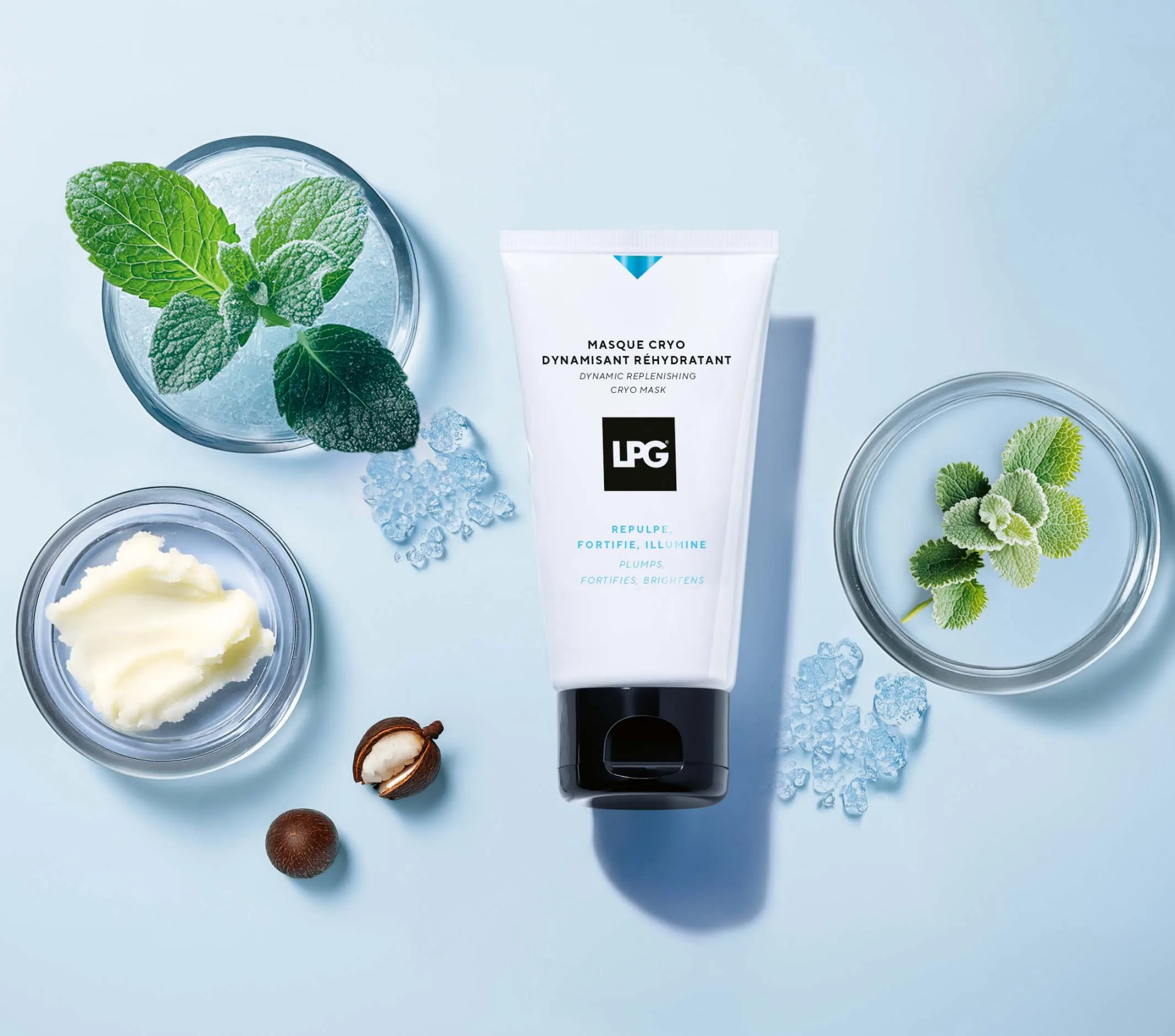 Masque Cryo Réhydratant Dynamisant - 75 ml.