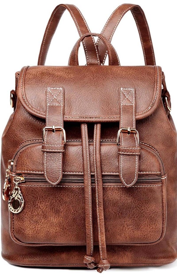 Mochila de cuero vegano