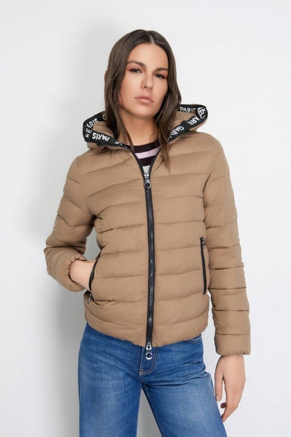 Gaëlle Paris Piumino Beige