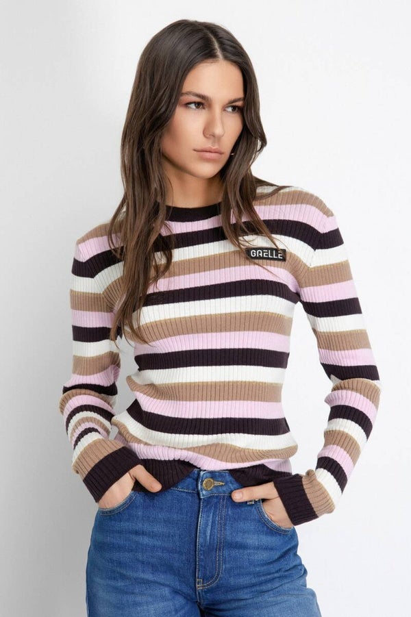 Gaëlle Paris Maglia a Costine Bruciato