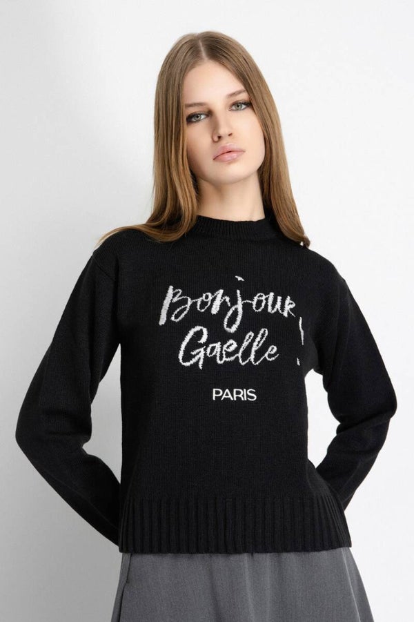 Gaëlle Paris Pullover Nero
