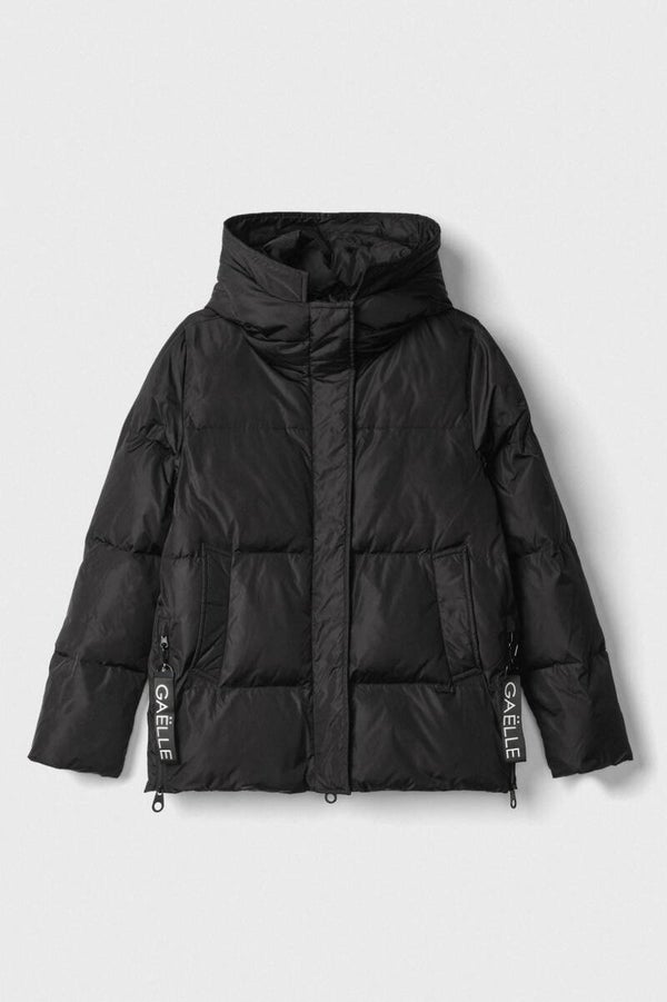 Gaëlle Paris Piumino Lungo Nero