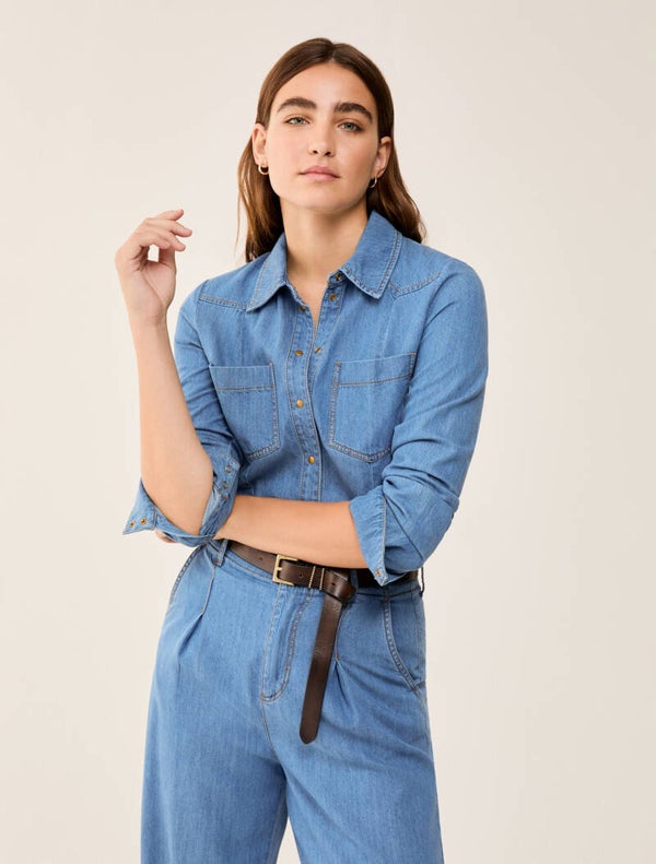 Pennyblack Camicia in Denim Leggero