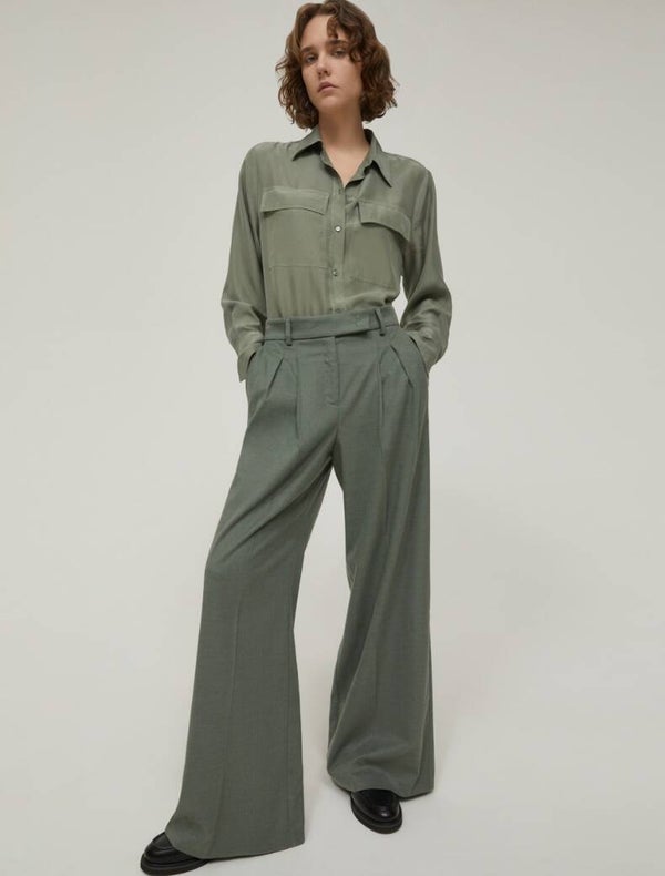 Pennyblack Pantaloni in Lana Grigi