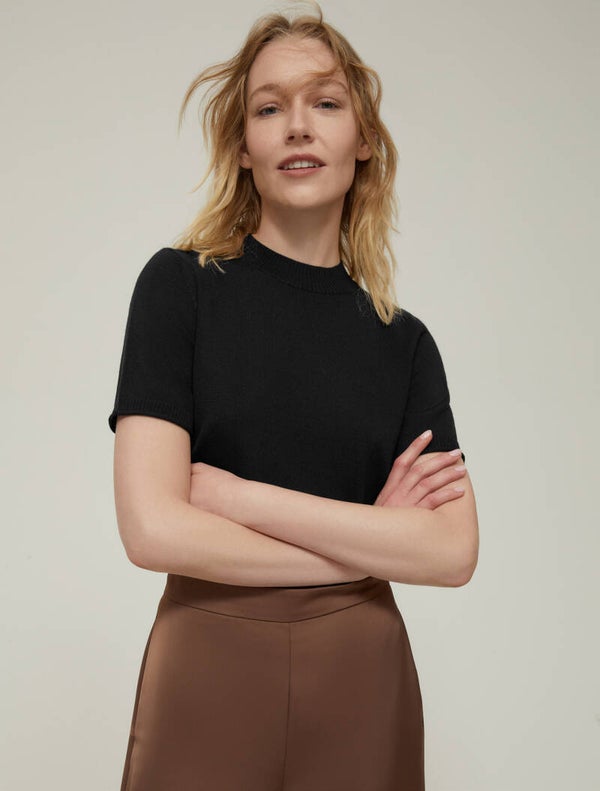 Pennyblack Lupetto in Pura Lana Nera