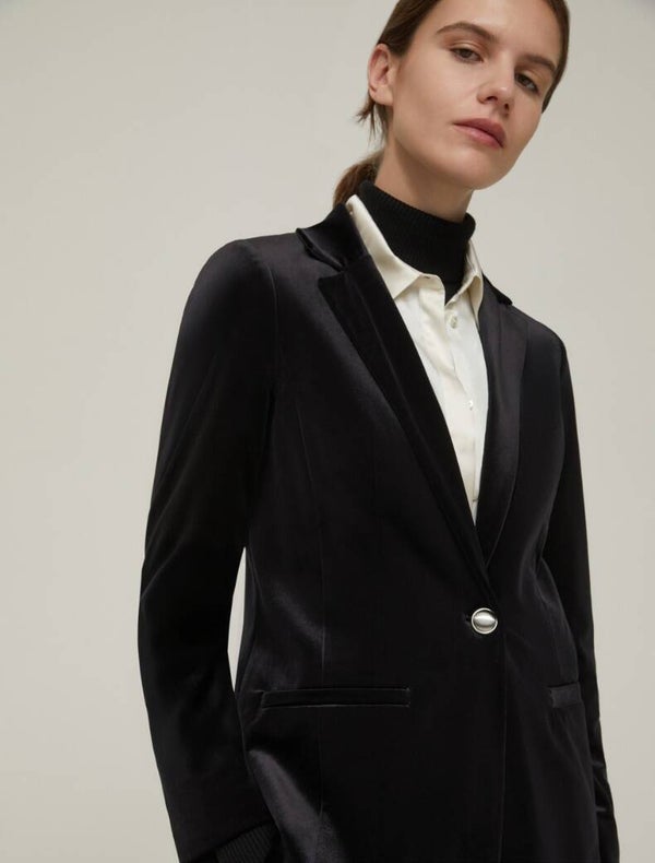 Pennyblack Blazer in Velluto Nero