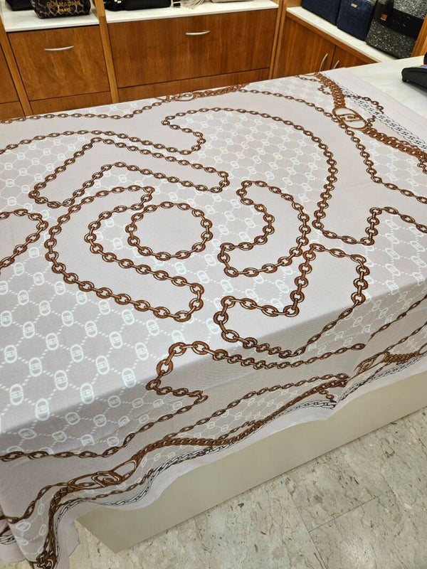 Liu Jo Foulard Fantasia Catene Naturale