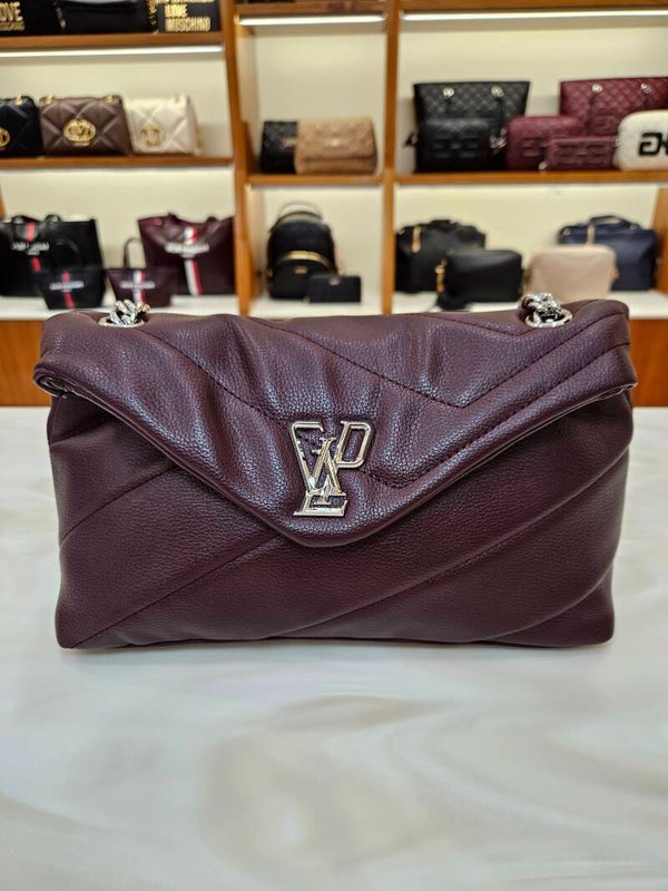 Gaëlle Paris Borsa Morbida Media Burgundy