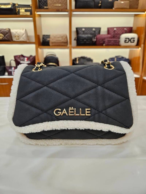 Gaëlle Paris Borsa Piccola in Ecomontone Nero