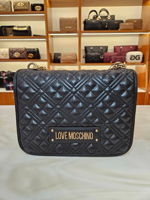 Love Moschino Borsa Logata Nera